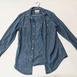 Goodfellow & Co. Blue Chambray Button-Down Shirt